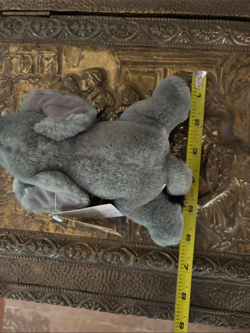 NWT Plush Gray Elephant Stuffed Animal